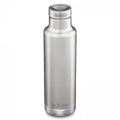 Klean Kanteen Термопляшка Klean Kanteen Insulated Classic Pour Through Cap 750 мл Brushed Stainless