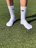 Высокие мужские Носки Nike/найк Original - Белые - размеры 36-41