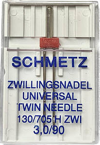 Голка подвійна універсальна Schmetz №3,0/90