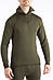 Aclima Термокофта Aclima HotWool 230 Polo W/Zip Unisex Olive Night M, фото 5