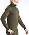 Aclima Термокофта Aclima HotWool 230 Polo W/Zip Unisex Olive Night M, фото 7