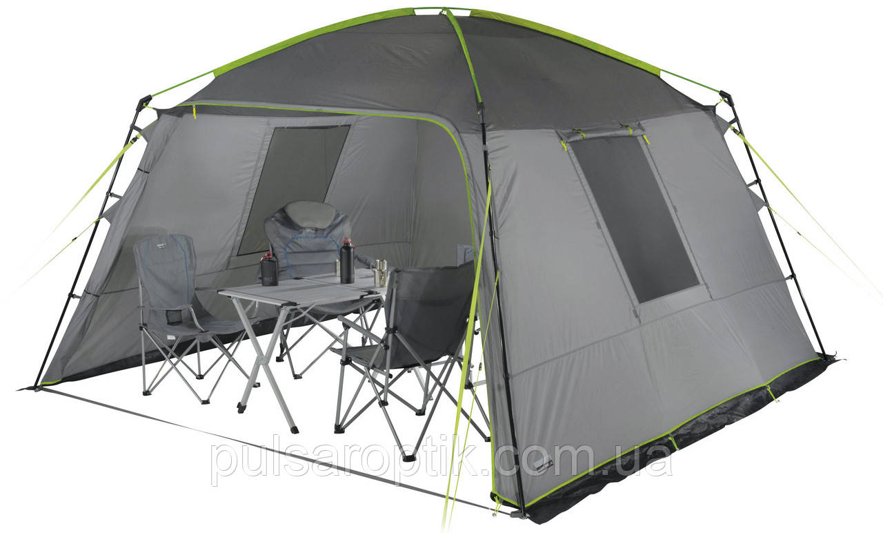 Шатро High Peak Cabana Light grey/Dark grey/Lime (14052), фото 1