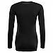 Aclima Термокофта жін. Aclima LightWool 150 Crew Neck Ws Jet Black L, фото 4