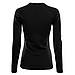 Aclima Термокофта жін. Aclima WarmWool 200 Crew Neck Ws Jet Black XS, фото 3