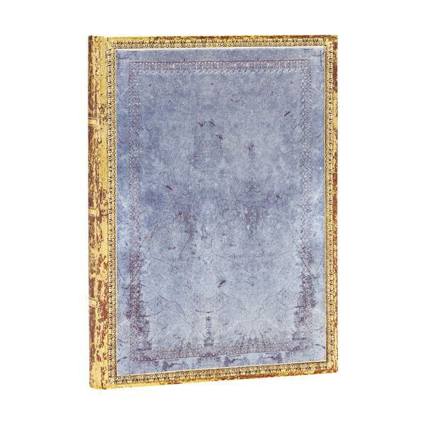 Блокнот Paperblanks Стара Шкіра Класичний середній 13х18 см в лінію Блакитний (9781439735251)