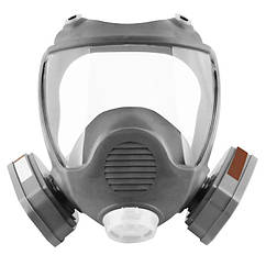Повнолицева маска респіратор Antonio Mask + вугільні фільтри A1 | Захист від органічних парів, газів і хімії