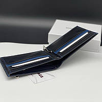 Стильный чёрный кошелёк с зажимом для дененг Marco Coverna mc-1008 хорошее качество