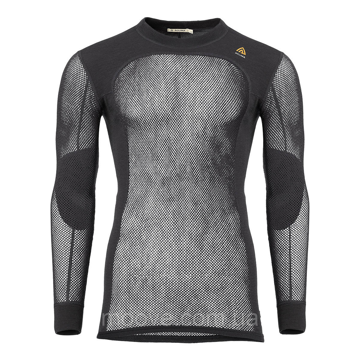 Aclima Aclima WoolNet 120 Crew Neck Ms Jet Black S, фото 1