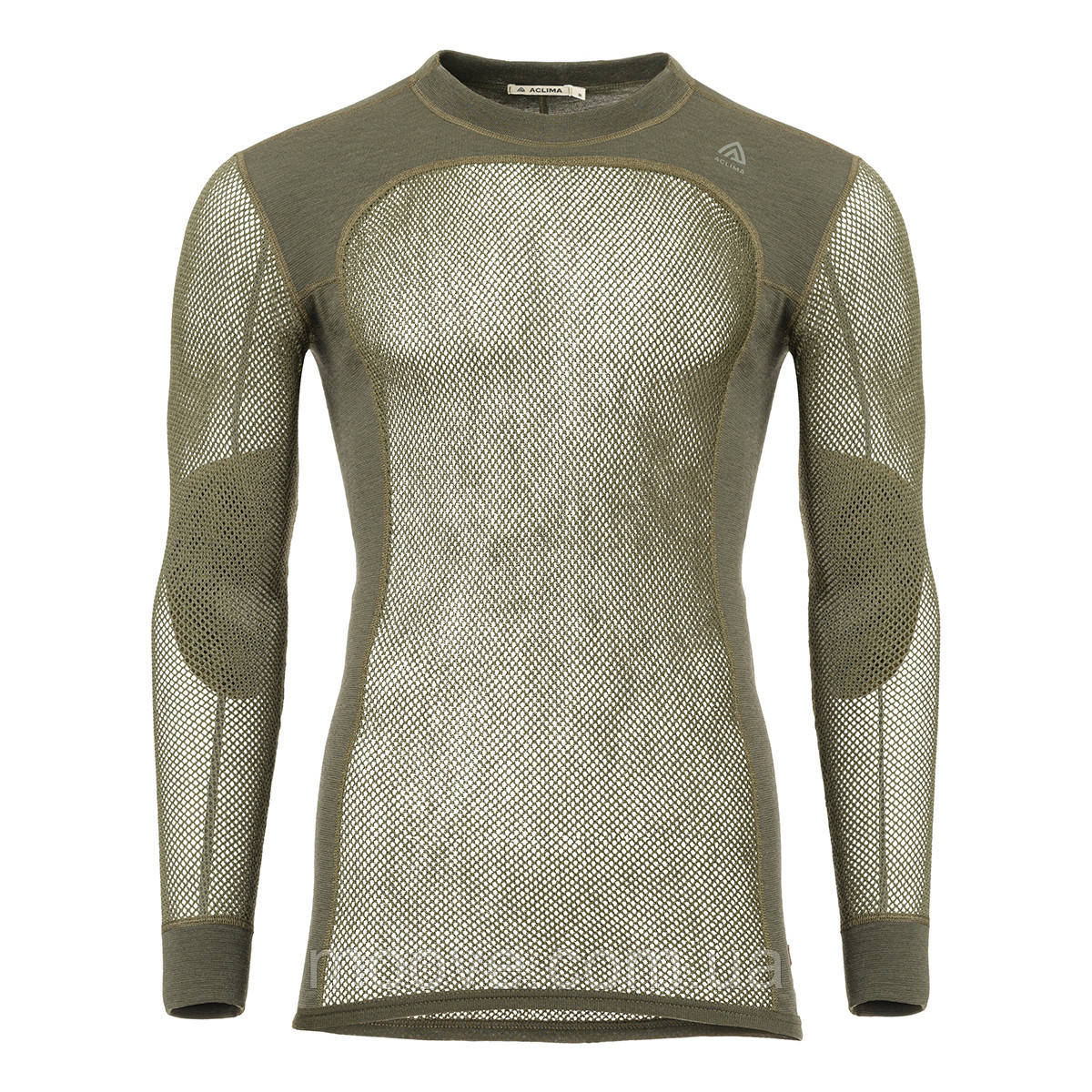 Aclima Термокофта чол. Aclima WoolNet 120 Crew Neck Men Olive Night XL