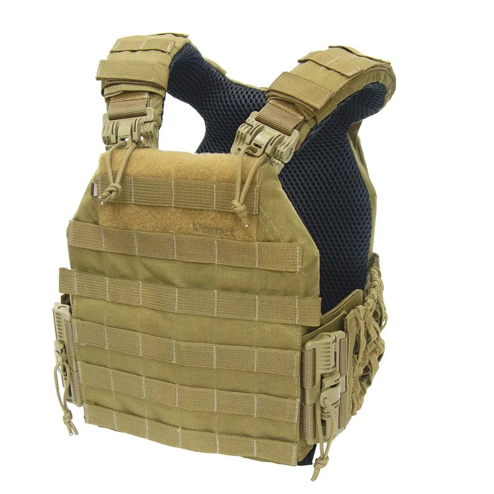 Плитоноска / бронежилет (чохол) із скелетними камербандами Plate Carrier VELMET PERUN 4-20 RB (coyote), фото 1