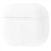 Чехол накладка Silicon Case Thin для AirPods 3 White