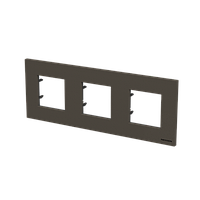 N2273 AN Рамка 3 поста Zenit цвет антрацит 2CLA227300N1801