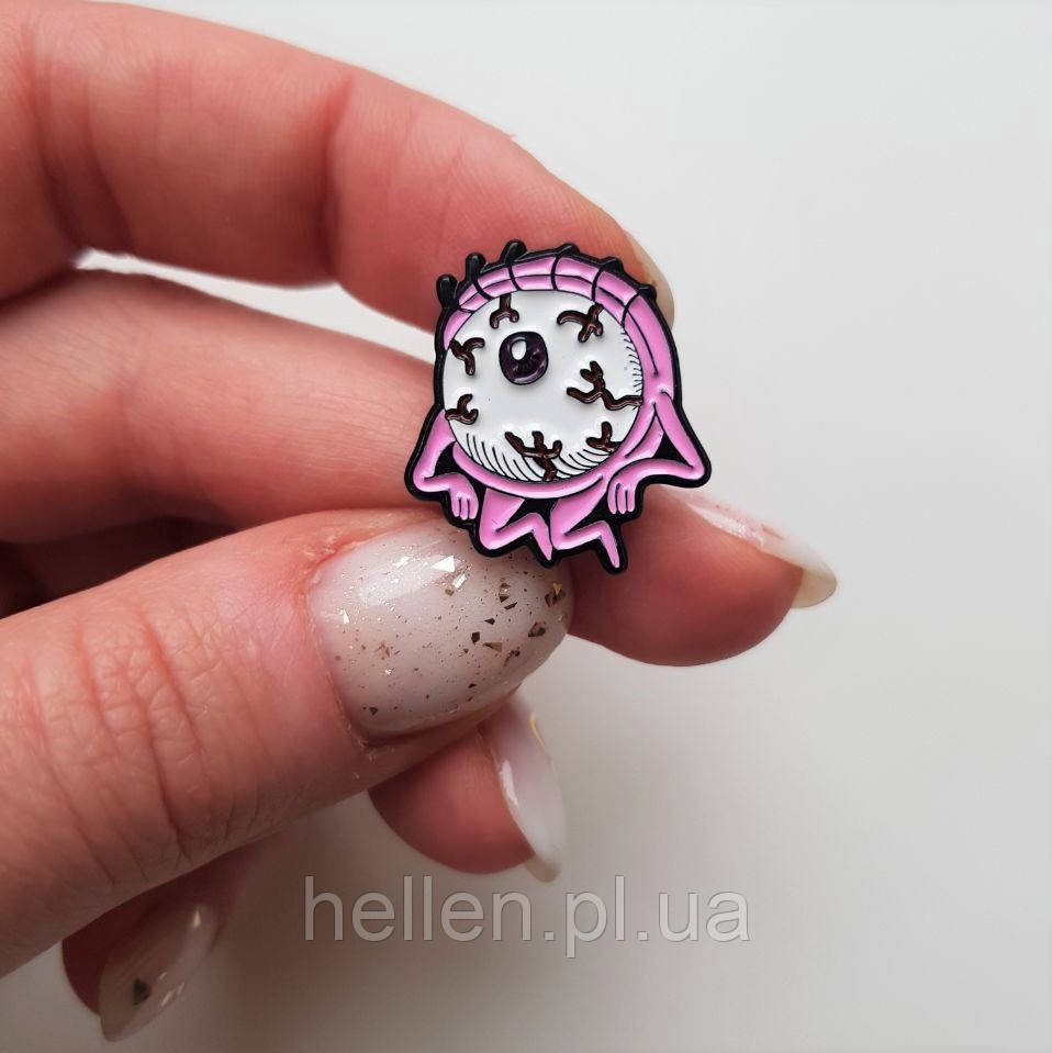 Брошка на медичну тематику "Око"