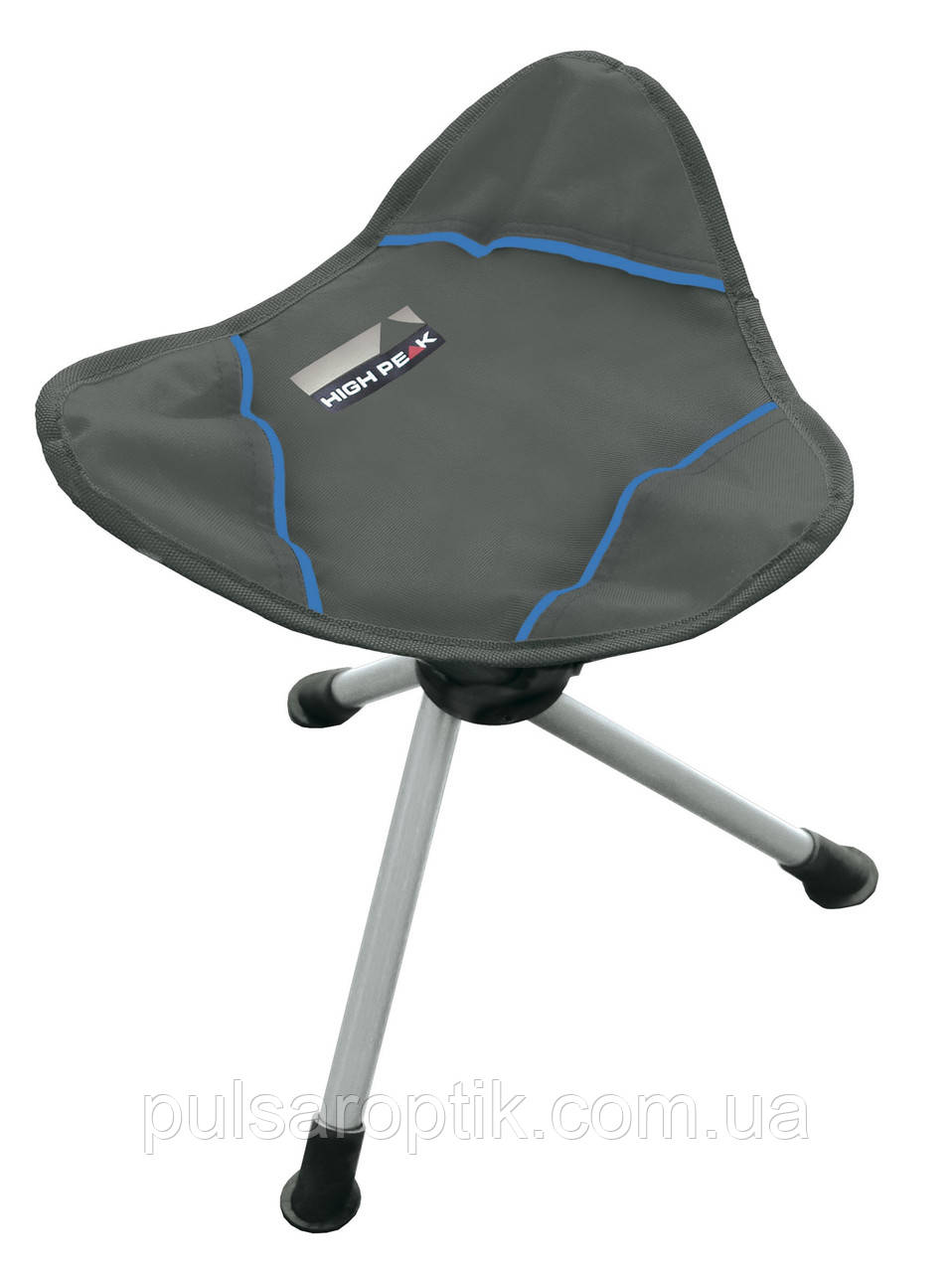Стілець розкладний High Peak Tarifa Dark Grey/Blue (44143), фото 1