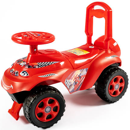 Толокар Doloni Toys (0142/05) — музична автошка в дизайні "Гонічний болід"., фото 1