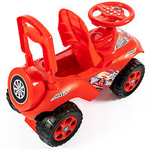 Толокар Doloni Toys (0142/05) — музична автошка в дизайні "Гонічний болід"., фото 2