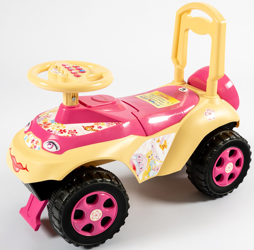 Толокар Doloni Toys (0142/07) — музична автошка в дизайні "Принцеса".