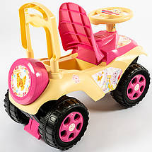 Толокар Doloni Toys (0142/07) — музична автошка в дизайні "Принцеса"., фото 4