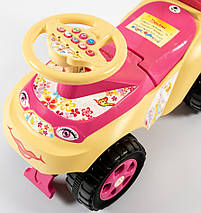 Толокар Doloni Toys (0142/07) — музична автошка в дизайні "Принцеса"., фото 6