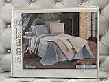 Покривало стьобане євро розмір 250 на 260 см з наволочками Oguz Tekstil, фото 9
