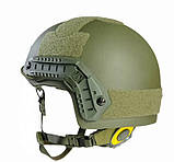 Шолом FAST Future Assault Shell Helmet NIJ IIIA (каска) з підвісною системою WENDY, фото 3