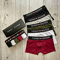 Мужские трусы Tommy Hilfiger. Набор боксеров Томми Хилфигер 5 штук XXL