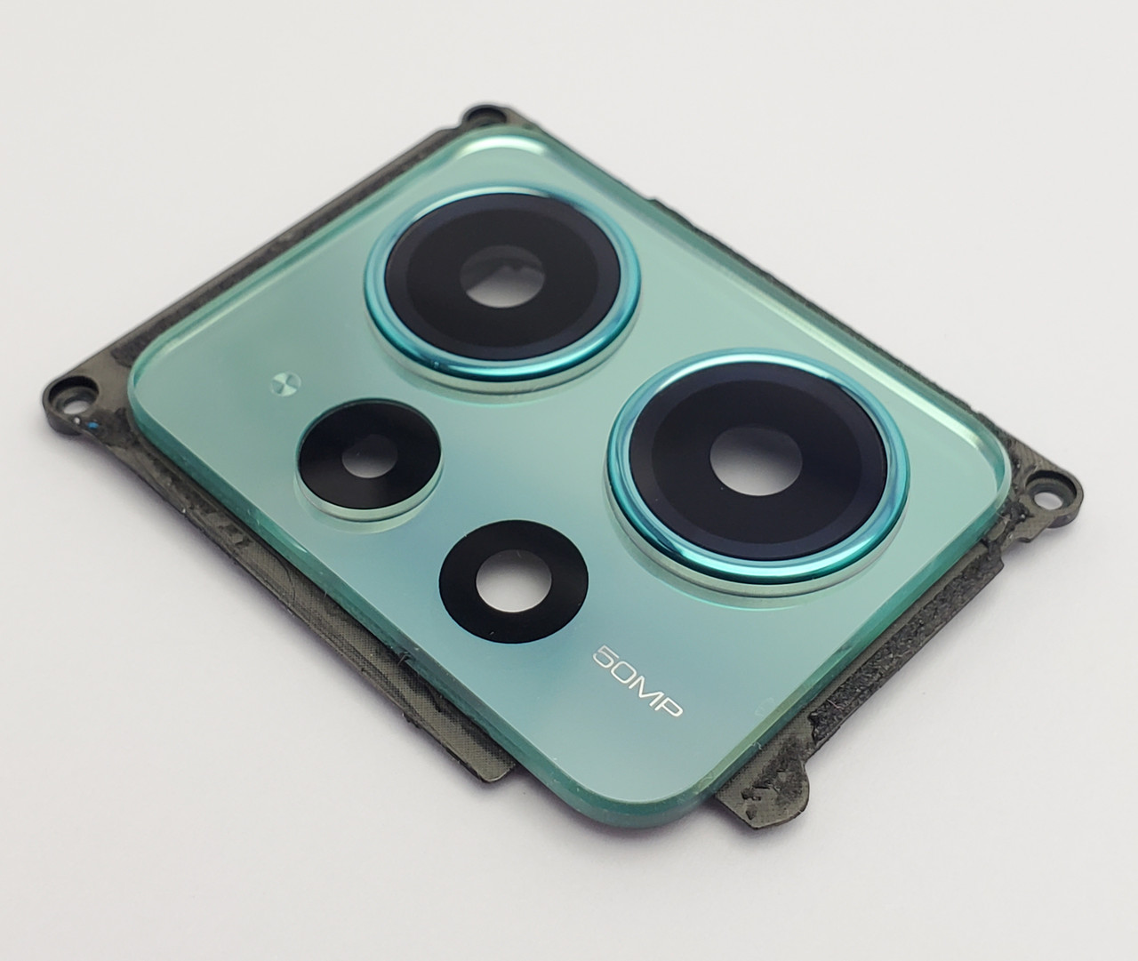 Скло камери xiaomi redmi note 12 4g (23021raaeg) green сервісний оригінал з розборки, фото 1