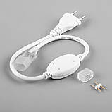 Світлодіодна неонова стрічка Feron LS720 120SMD / м 220V IP65 зелений, фото 4