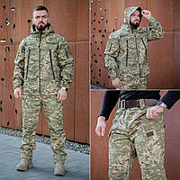 Тактичний костюм піксель софтшел "Grifon Soft Shell Sturm"