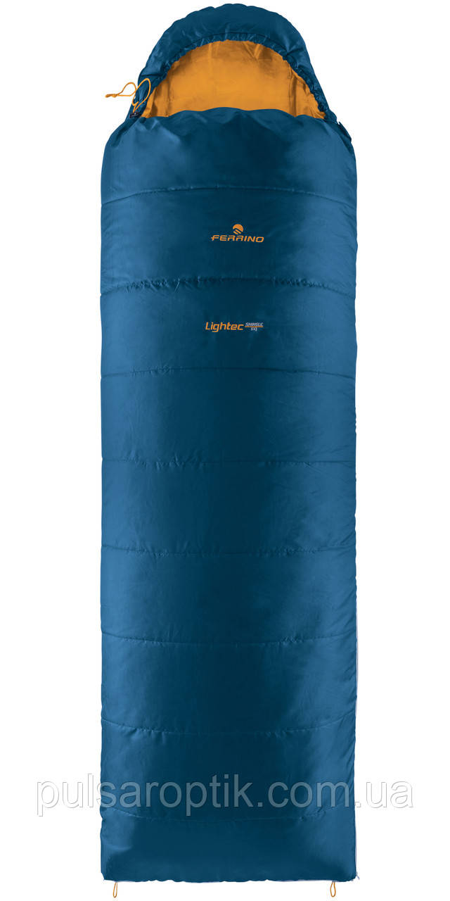 Спальний мішок Ferrino Lightec Shingle SQ/-2°C Blue/Yellow Left (86266IBBS)