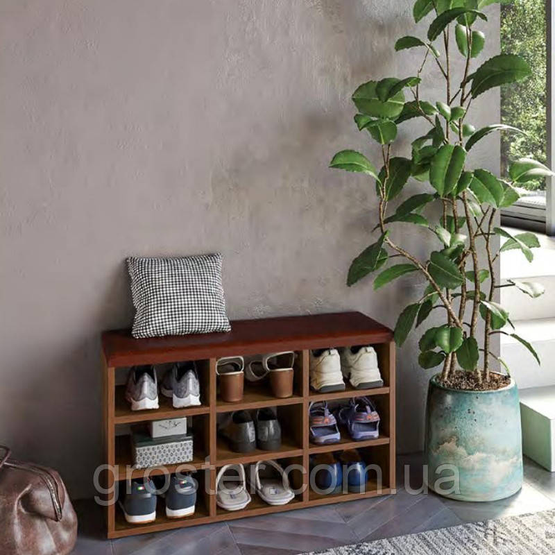 Відкрита тумба для взуття ТО-26 із сидінням, фото 1