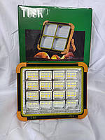 Ліхтар-прожектор з Power bank D9 20000 mAh solar і сонячною панеллю W887A