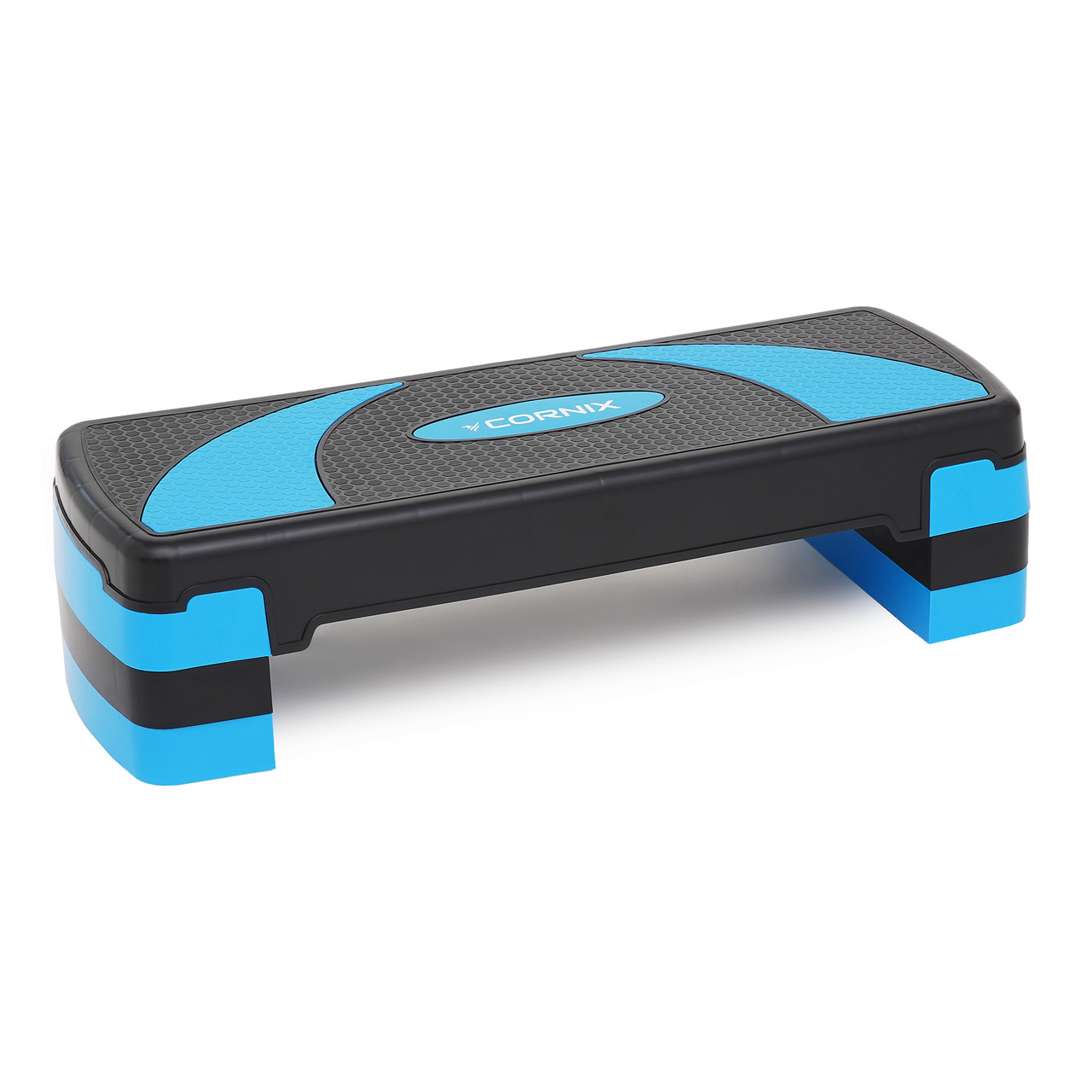 Степ-платформа 3-ступенева Cornix 78 х 29 х 10-20 см XR-0186 Black/Blue Poland