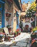 Картина за номерами Riviera Blanca Яскравий дворик 40x50 см (RB-0790), фото 5