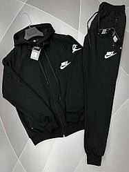 Чоловічий підлітковий спортивний костюм Nike Туреччина чорний