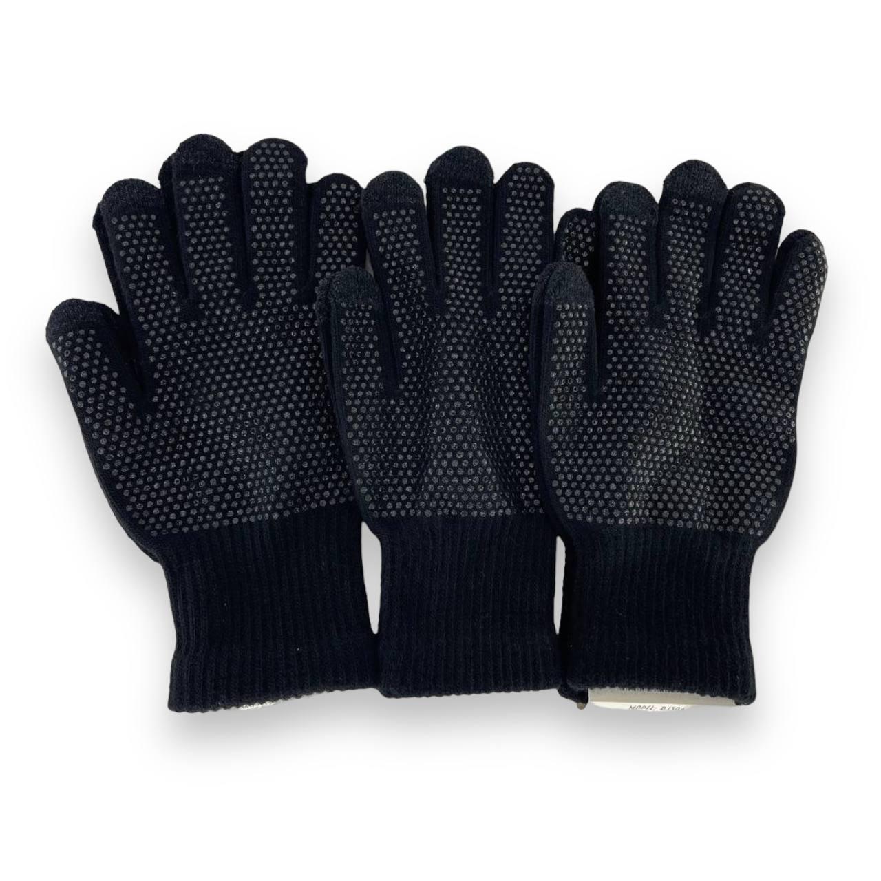 ОПТ Рукавиці для дорослих "Touch screen", р. 21 см, виробник Польща (12 шт./набір), фото 1