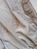 Женские летние брюки-султанки Хлопок вышивка, фото 3
