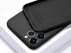 Чохол накладка для iPhone 11 Pro Max силіконова iPhone11 Pro Max Чорний