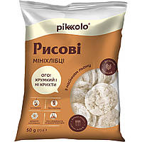 Мини хлебцы рисовые с семенами льна Pikolo 50г