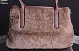 Стильная женская меховая сумочка, фото 3