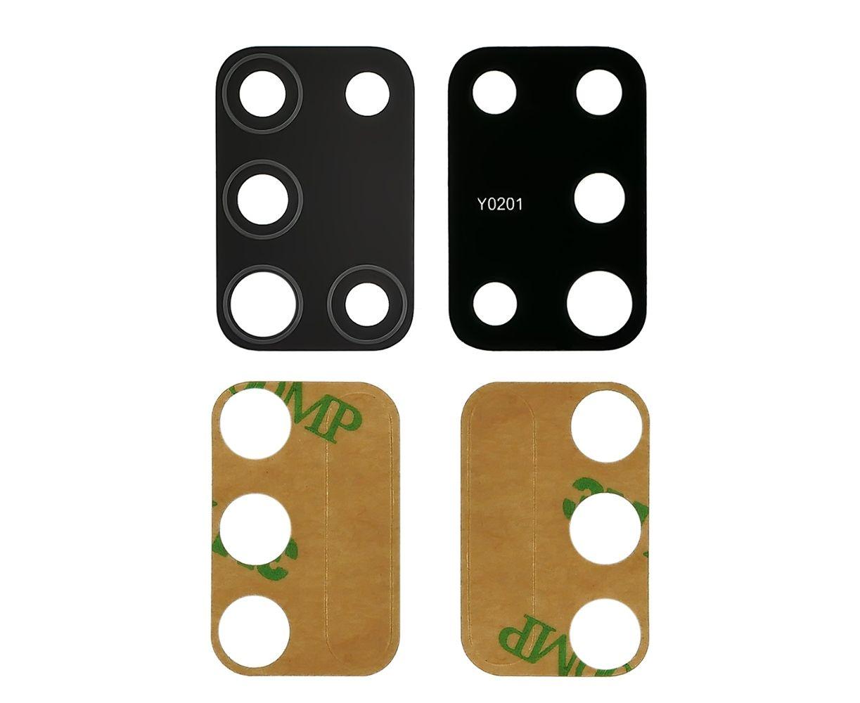 Скло камери для Samsung A217 Galaxy A21S (2020) (Чорний), фото 1