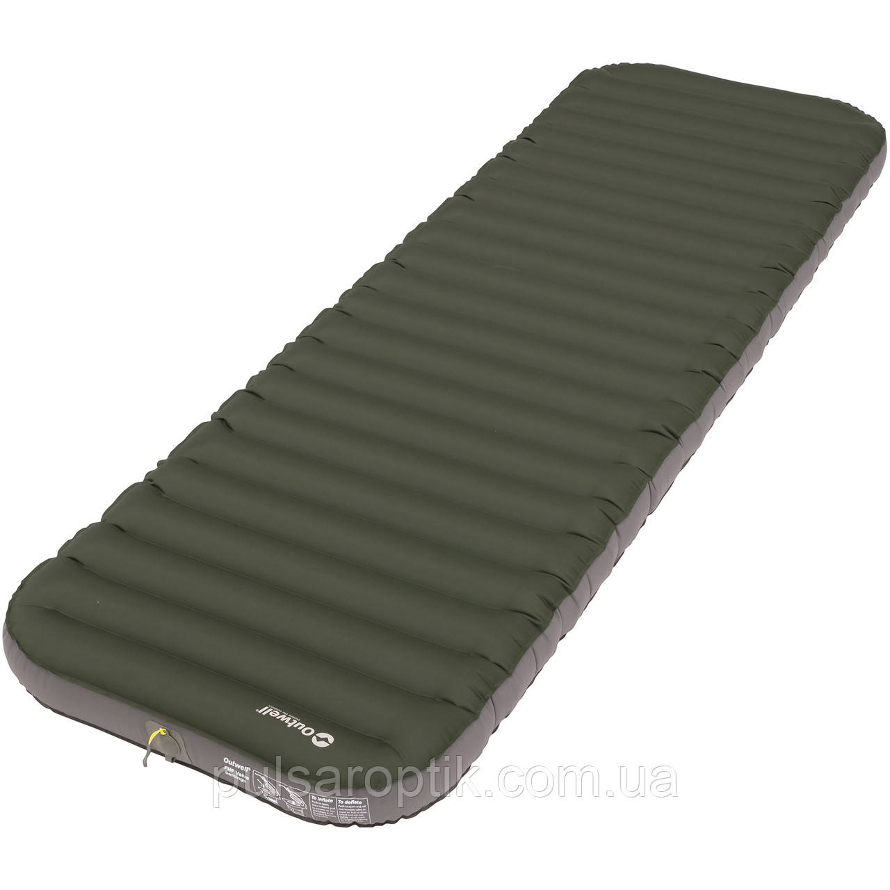 Килимок надувний Outwell Dreamspell Airbed Single Elegant Green (290492), фото 1