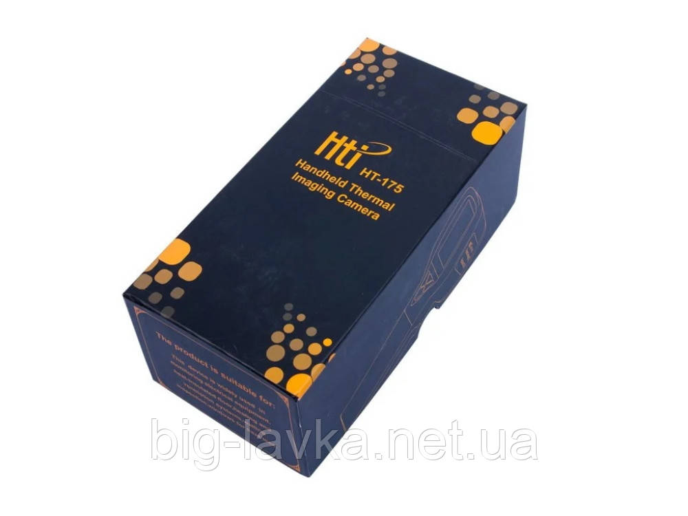 Тепловізор цифровий Xintest HT-175 (32x32, 2.0, -20...300) інфрачервона камера Чорний
