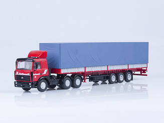 Модель Вантажівки МАЗ-6422 з напівпричепом МАЗ-9758 «Совтрансавто» | SSM
