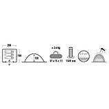 Намет High Peak Beaver 3 Black (10320), фото 6