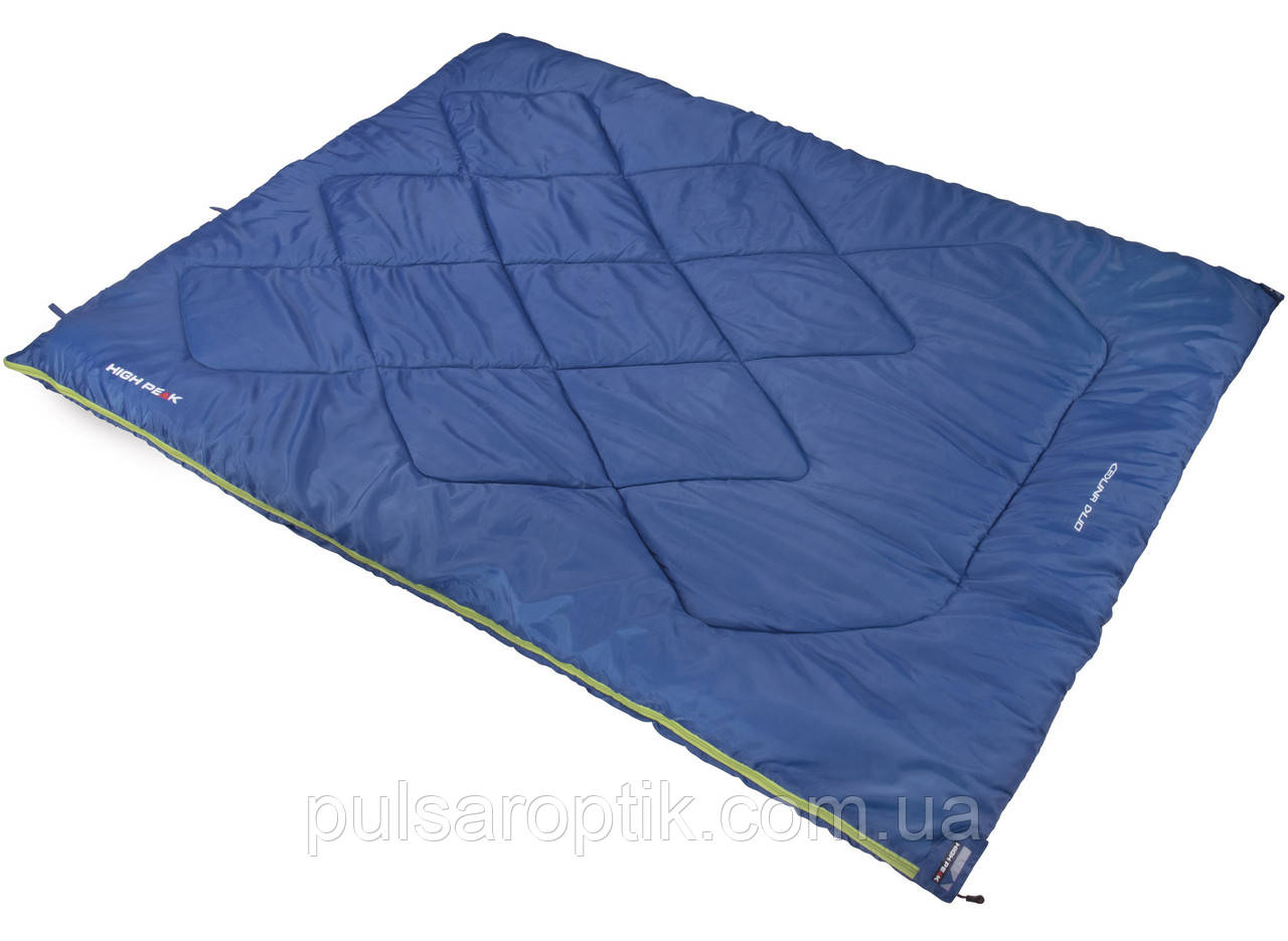 Спальний мішок High Peak Ceduna Duo/+14°C Blue/Dark Blue Twin (20031), фото 1