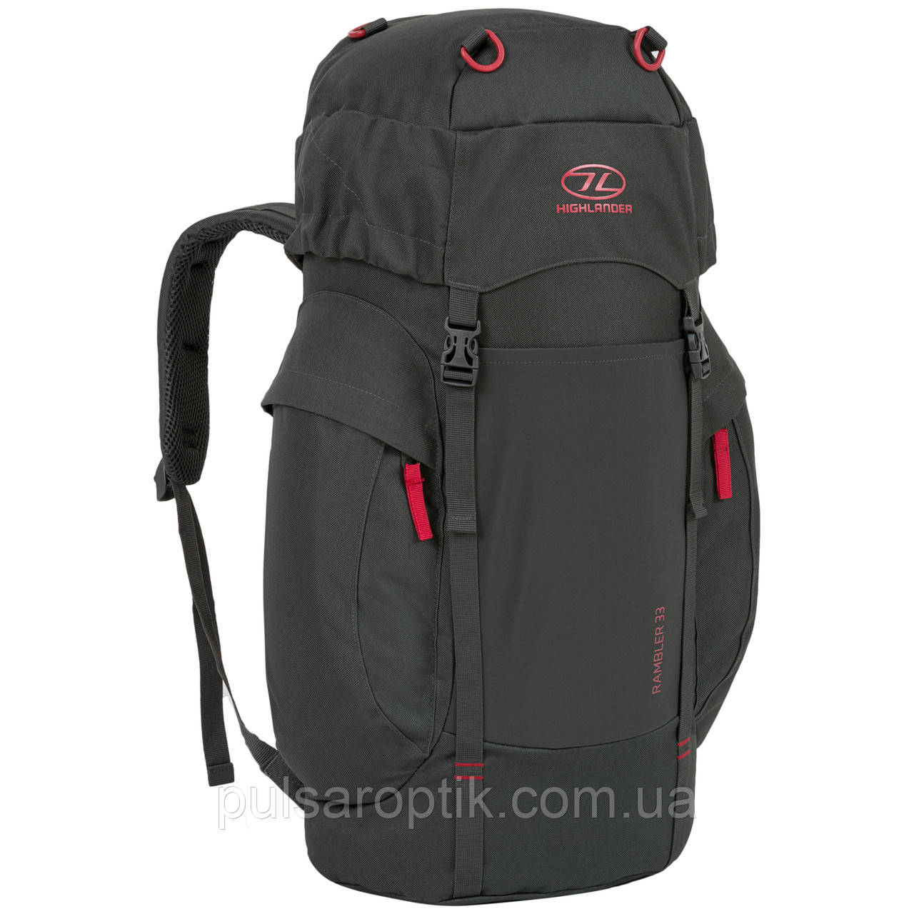 Рюкзак туристичний Highlander Rambler 33 Charcoal (RAM033-CH), фото 1