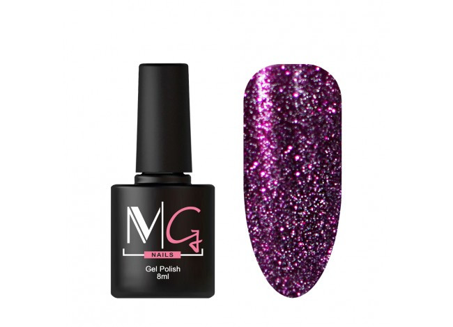 Гель-лак для нігтів світловідбивний MG Gel Polish Shine №12 8 мл, фото 1