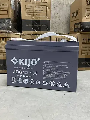 Акумулятор гелевий Kijo JDG 12V 100Ah GEL для сонячних електростанцій