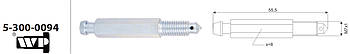 Штуцер прокачки WP 5-300-0094 (M7x1 L=55.5 mm)